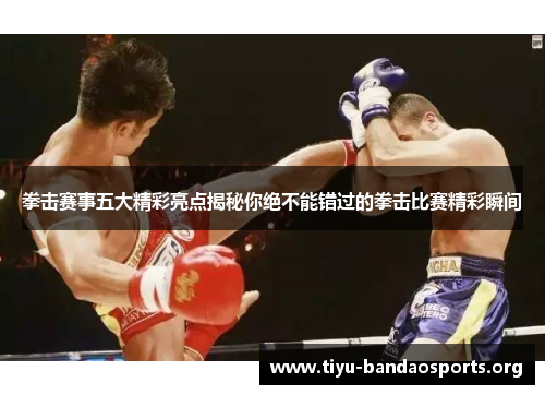 拳击赛事五大精彩亮点揭秘你绝不能错过的拳击比赛精彩瞬间 拳击赛事五大精彩亮点揭秘你绝不能错过的拳击比赛精彩瞬间