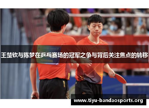 王楚钦与陈梦在乒乓赛场的冠军之争与背后关注焦点的转移