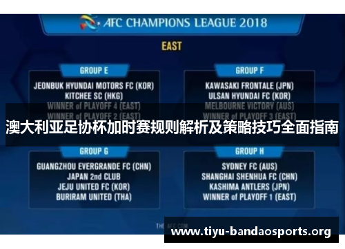 澳大利亚足协杯加时赛规则解析及策略技巧全面指南 澳大利亚足协杯加时赛规则解析及策略技巧全面指南